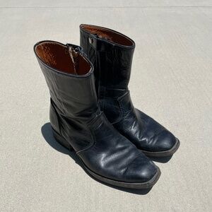 Black Jack 1960s biker boot